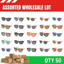 WHOLESALE ASSORTED LOT 50 GEMMA STYLES SUNGLASSES in bulk blow-out eyewear gafas