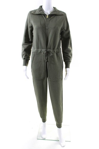 Alex Mill Crosby Sweatshirt 100% Cotton Jumpsuit size XS Khaki NEW