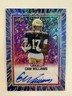 CAM WILLIAMS 2025 Leaf Vivid Football Blue Shimmer AUTO #/6 Notre Dame