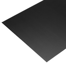 Kohlefaserplatte 500x400x2,5mm f&uuml;r 1 St&uuml;ck, mattes Finish, Uni Stoff