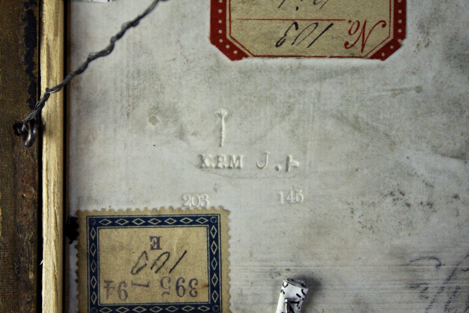 KPM Berlin marked Porcelain Plaque Raphael’s Sistine Madonna, Ornate gilt frame