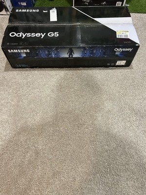 Samsung Odyssey G5 34'' Curved Gaming Monitor 165Hz 3440x1440 C34G55TWDN
