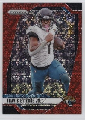 2024 Panini Prizm No Huddle Red Prizm 44/75 Travis Etienne Jr #130 4g8