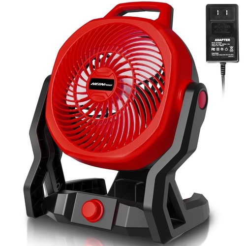 Battery Powered Fan for Milwaukee M18 18V Battery with AC Adapter (No Battery...