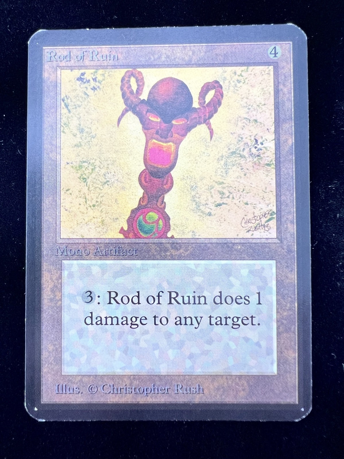 Rod of Ruin - MTG Limited Edition Alpha 1993