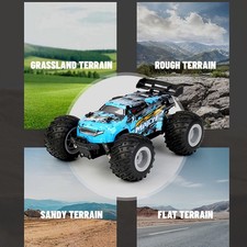 1:16 Fast RC Cars for Adults High Speed Remote Control Truck with LEDvWih