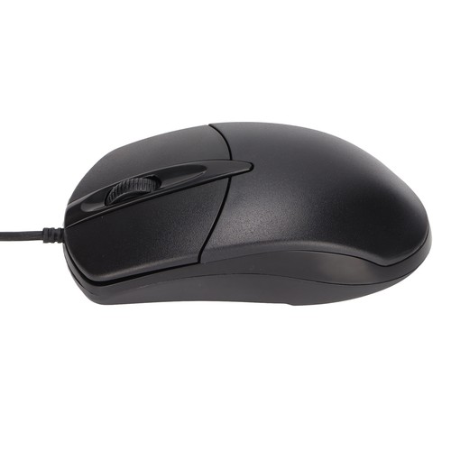 Heated Mouse 3 Levels Adjustable Black Ergonomic 1600DPI Wired Heating Mouse NEW - Afbeelding 7 van 12