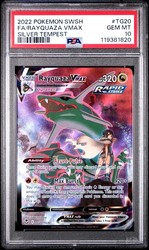 Rayquaza VMAX TG20/TG30 Silver Tempest Trainer Gallery Full Art Holo