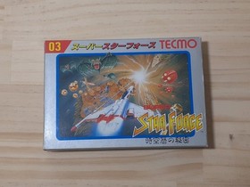 Famicom Super Star Force Box Operation confirmed and terminals cleaned