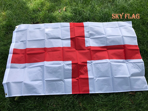 90X150Cm England Flag 3X5 Ft England Country Flag Cross of St George England - Picture 2 of 7