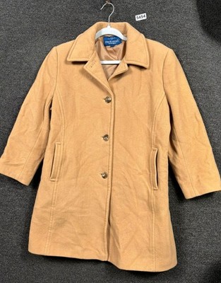 【美品】 MACKINTOSH GTS FETLAR 34 GM-1014F Mackintosh New England Trench Coat Wool Blend Womens Size 10P