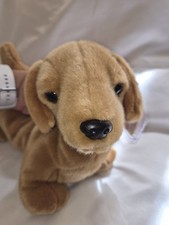 Ty Large Plush Beanie Buddy WEENIE the Dachshund Dog 13" MWMT Stuffed Animal Toy