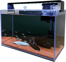 3.2 Gallon Fish Tank, Nano Nature Aquarium Kit,Small Aquarium Starter Kit,Ultra-