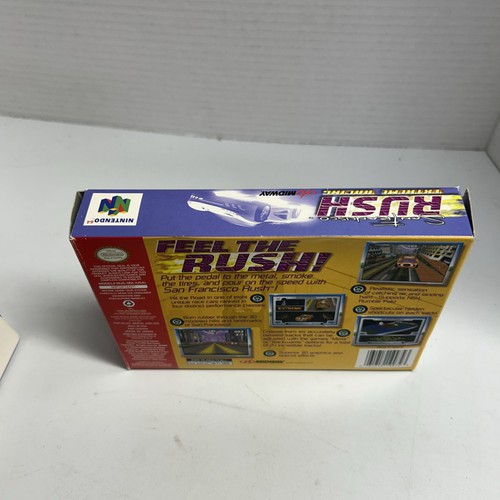 San Francisco Rush Extreme Racing (Nintendo 64, 1997) Missing Manual - tested - Picture 7 of 11