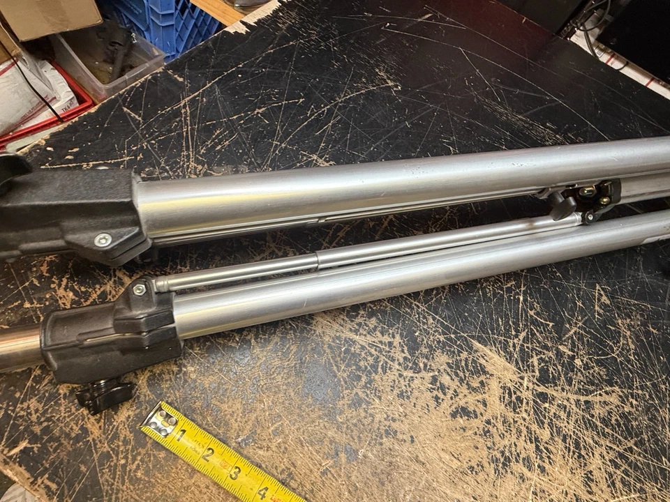 Bogen Manfrotto 3068 Tripod 3066 MKII Model 116 Fluid Head - Image 4 of 4