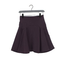 Versace Women's Midi Skirt W 27 in Purple Polyester