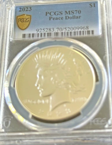 New Listing2023 Peace Dollar $1 PCGS MS70 Perfect Business Strike Modern Classic