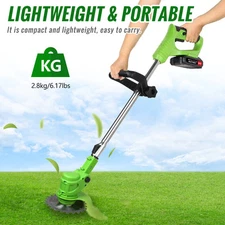 Weed Trimmer Lawn Electric Brushles 2-in-1 Cordless String Grass Trimmer Cutter