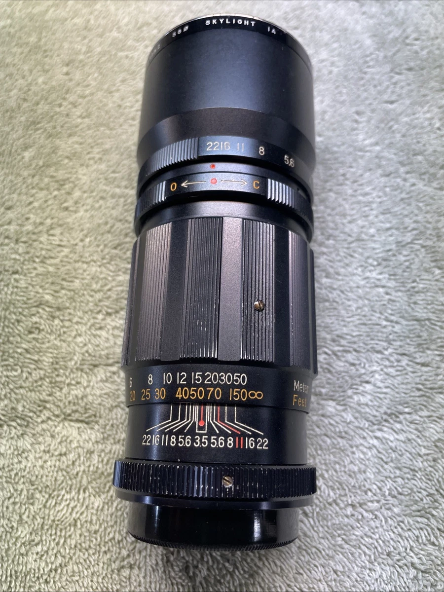 Soligor f/3.5 Camera Lenses 200mm Focal for sale - eBay
