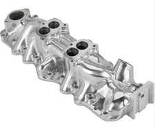 1949-53 Ford Flathead V8 Dual Carb Intake Manifolds Polished Finish E42502p