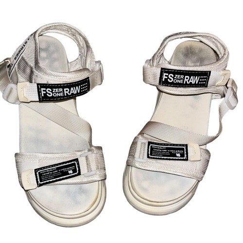 Y2k Chunky Plateau Sandalen Riemchen von FS Zerone Raw Braztz Sandalen 40 US 10 - Bild 2 von 12