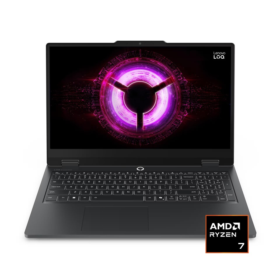 Lenovo - LOQ 15.6" 2K Gaming Laptop - AMD Ryzen 7 170 2025 - 16GB Memory - NV...