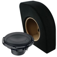 BMW 3 E91 Auto Spezifisches Bass Geh�use + 25cm 4 Ohm Subwoofer HERTZ CS250 S4