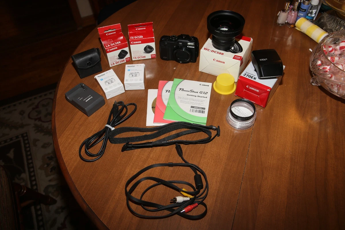 佳能PowerShot g12 数码相机| eBay