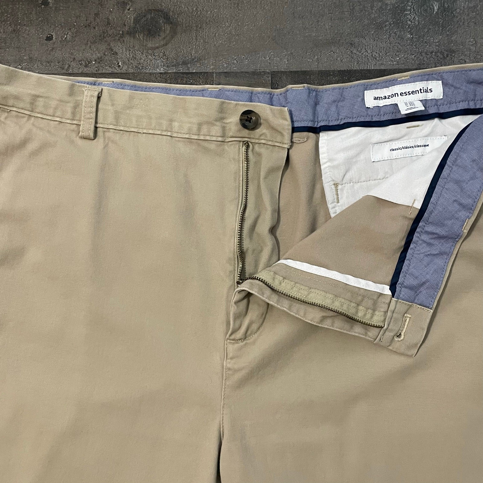 Amazon Essentials Classic-Fit Flat Front Chino Sh… - image 8