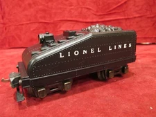 LIONEL #6403B BELL RINGER SLOPE BACK TENDER WITH LIGHT.