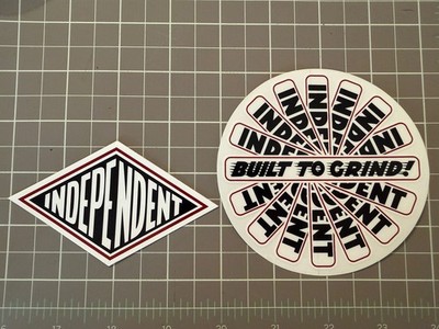 2 Independent Trucks Skateboard Sticker Built to Grind