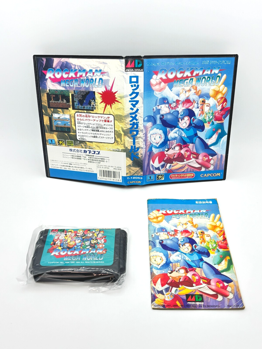 Mega Man Wily Wars Rockman Mega World Sega Mega Drive Genesis