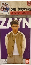 1D/One Direction ZAYN MALIK 4.5" x 3" Jumbo Magnet Discontinued Rare Collectible