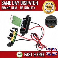 RENAULT CLIO MK3 2005-2014 HEATER BLOWER MOTOR FAN RESISTOR & WIRING LOOM
