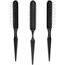 3 St&uuml;ck Per&uuml;ckenhaarb&uuml;rsten,3 Reihen Per&uuml;ckendrahtb&uuml;rste Schwarz Styler B&uuml;rste R