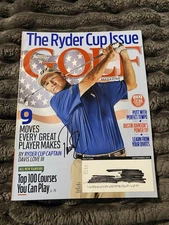 Davis Love Signed Golf Magazine PGA Tour Star Masters US Open
