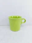 tom & jerry RING COFFEE MUG chartreuse green FIESTA WARE 10 OZ ring handle