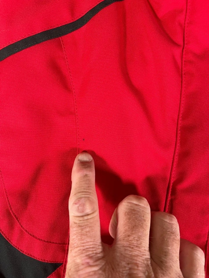 Chaqueta de esquí para mujer DESCENTE Titan aislada cremallera completa talla 8 roja Foto 4 de 4