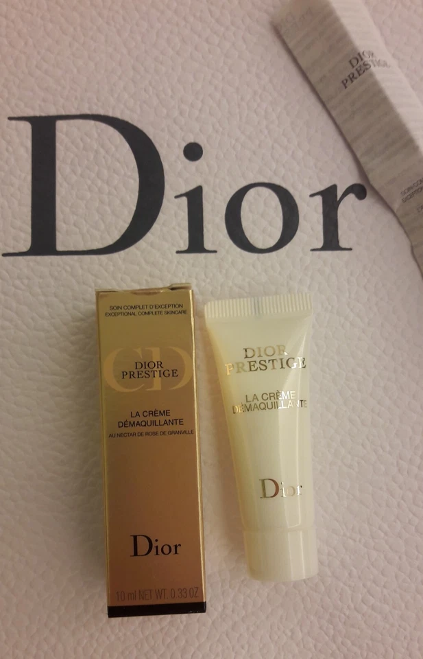 Dior Prestige LA Creme Crème Démaquillante Luxury Makeup Remover 10ml x 3 = 30ml - Image 2 of 4
