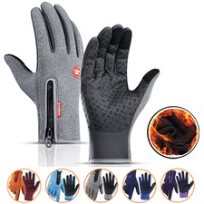 Winter Gloves Men Women Waterproof Windproof Warm Touch Screen Thermal Gloves