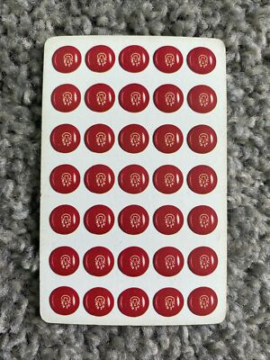 Vtg Single Swap Playing Card Schering Plough Coricidin Drug Rep Pharmaceutical