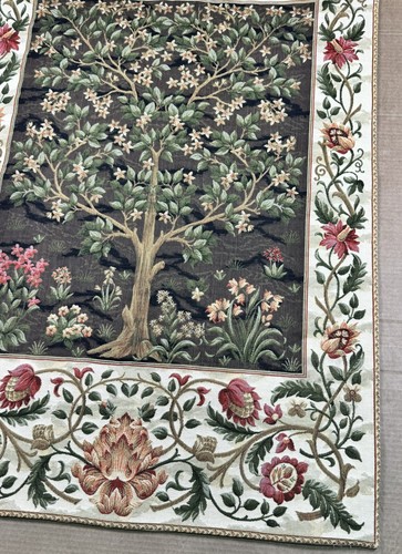 Lebensbaum Wandteppich hängend Originalstück William Morris? - Bild 6 von 18