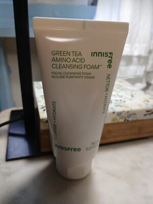 Innisfree Green Tea Amino Hydrating Cleansing Foam!  EXP 09/26 Full Size 5oz