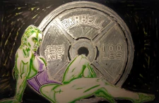 SHE-HULK MARVEL ORIGINAL COMIC ART 11X17 SEXY COMIC BOOK BOARD Drawing Sketch **