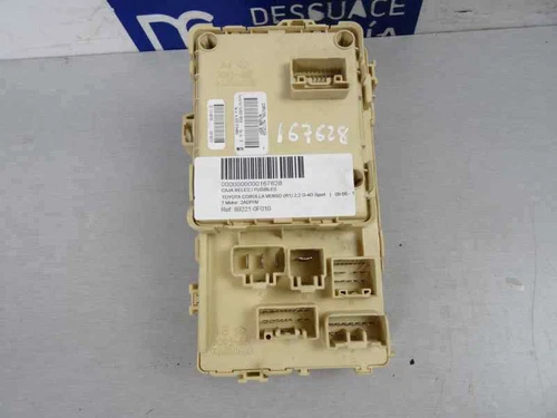 89221-0F010 Caja Reles/Fusibles para TOYOTA COROLLA VERSO (R1) 2007 167628 - Imagen 2 de 16