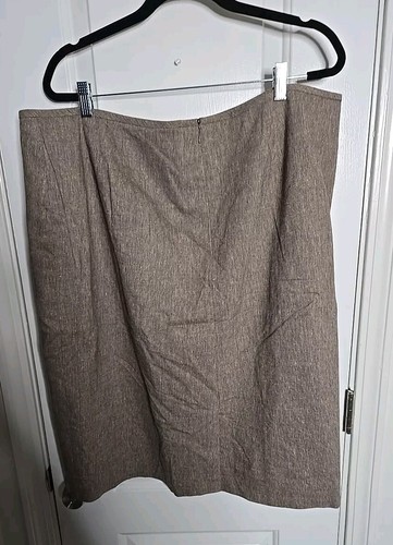 Traje Falda De Colección JH Coleccionables Marrón 2 Piezas Talla 22w - Imagen 8 de 11