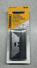 ToughBuilt Utility Knife Blades 30- Pack - NEW TB-H4S30-80