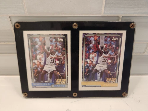 1992-93 Topps 362 Shaquille O'Neal Magic Gold Parallel 92 Draft Pick Rookie Card