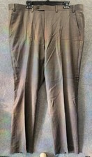Chaps Ralph Lauren Mens Brown Dress Pants Size 40W x 32L 100% Wool