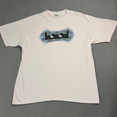 TOOL Nerve Endings Vtg Rock Metal Band Anvil Y2K 3D Trippy Graphic T Shirt XL